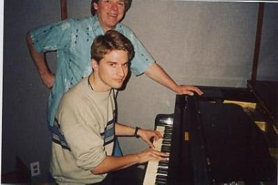 Stefan and Jay Graydon at the piano